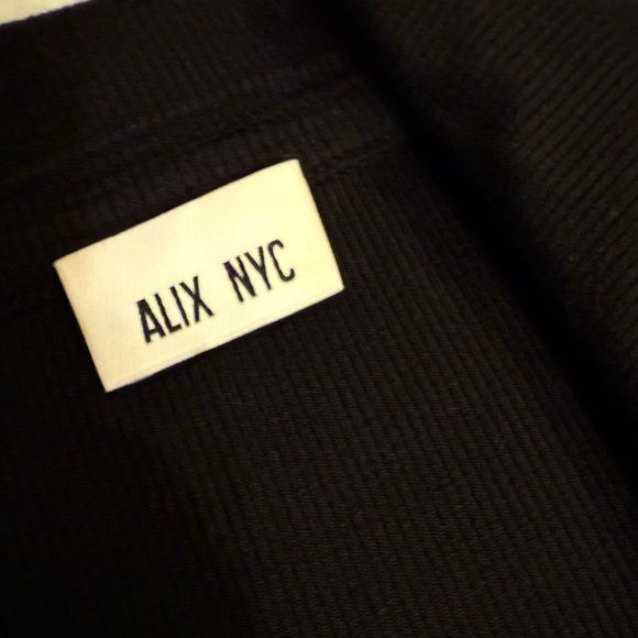 ALIX NYC Monterey Polo Rib Knit Bodysuit Size Small - Picture 7 of 7